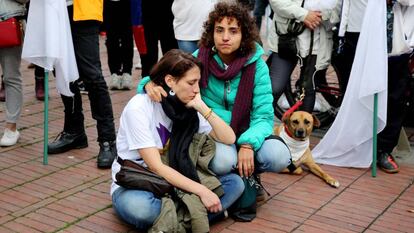 Decepción entre los colombianos ante el triunfo del 'no' al acuerdo de paz.