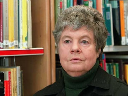 La autora inglesa A. S. Byatt.