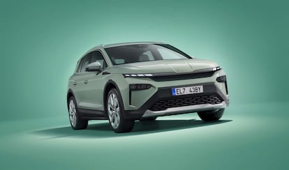 El nuevo Skoda Elroq, el primer SUV compacto eléctrico de la marca checa.
