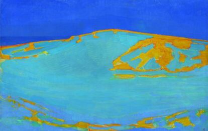 'Verano, duna en Zelanda' (1910), de Piet Mondrian.