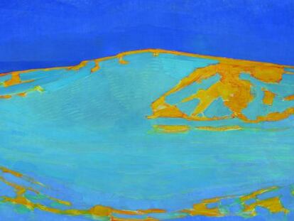 &#039;Verano, duna en Zelanda&#039; (1910), de Piet Mondrian.