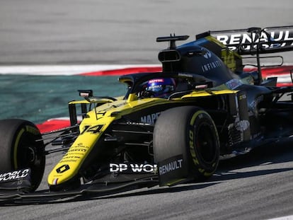 Fernando Alonso vuelve al volante de un Fórmula 1 con Renault