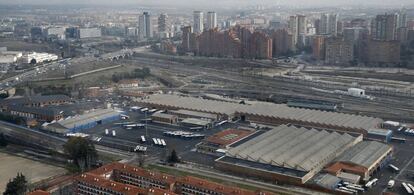 Entorno de la estación de Chamartín, al norte de Madrid.