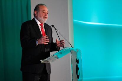 Carlos Slim, accionista de control de FCC.