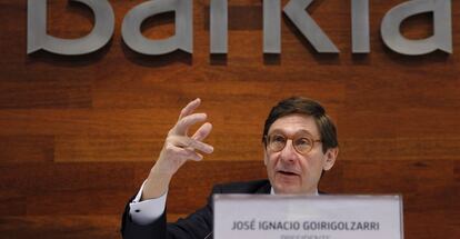 El presidente de Bankia, José Ignacio Goirigolzarri.