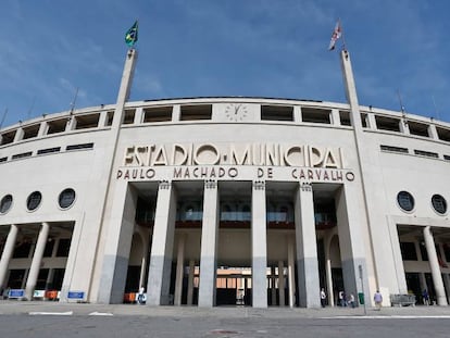 O Estádio do Pacaembu, em São Paulo.