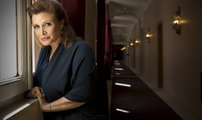 Carrie Fisher, no ano passado em Roma.