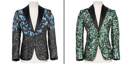 Chaquetas diseñadas por L' Wren Scott para Mick Jagger y subastadas en Christie's.