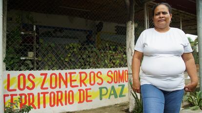 García, lideresa del proceso El Chimborazo de la Fundación Fundapaz.