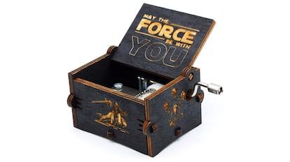 Caja de música de Star Wars.