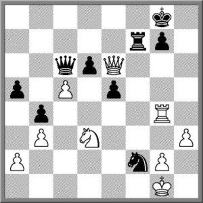 Posición tras 52 ..Cxf2.