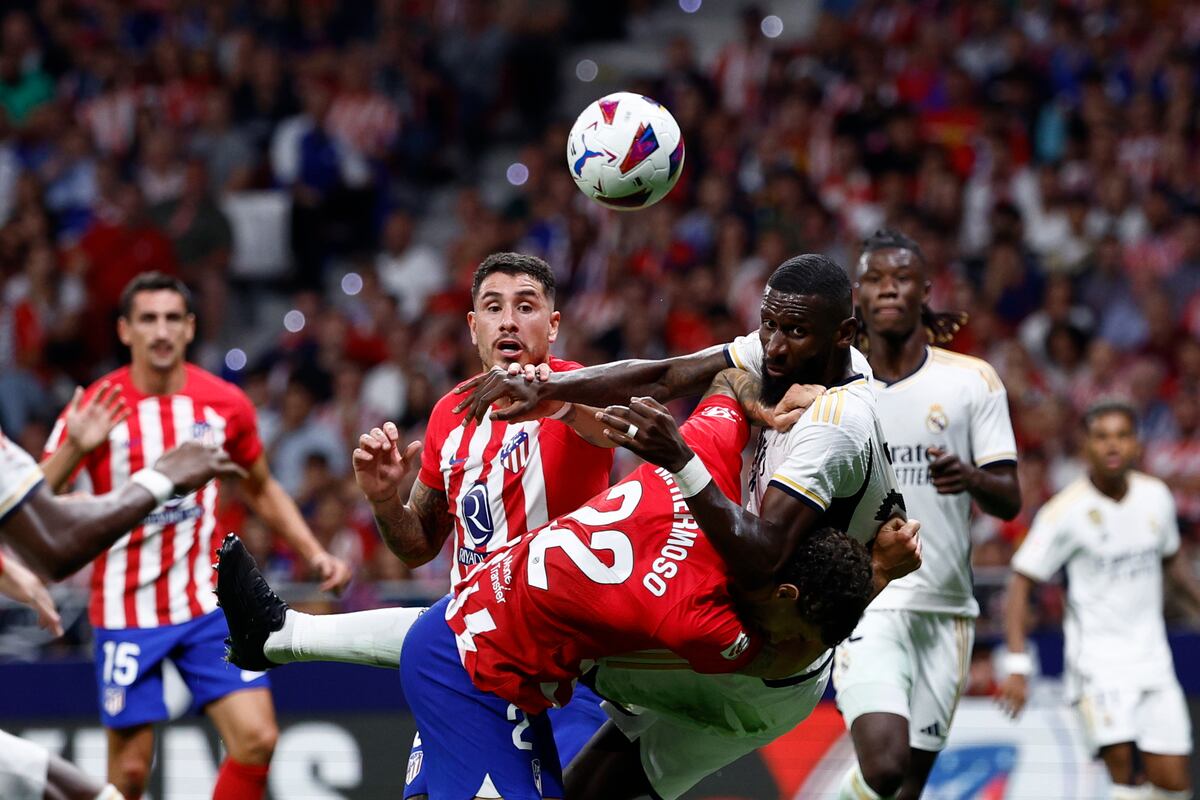 Atlético de Madrid - Real Madrid, el derbi en imágenes | Fotos ...