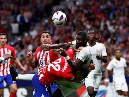 Atlético de Madrid - Real Madrid, el derbi en imágenes