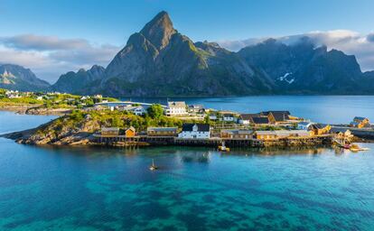 La isla noruega de Lofoten.