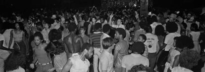 Pista de baile de The Paradise Garage.