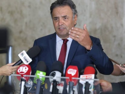 O senador A&eacute;cio Neves (PSDB-MG). 