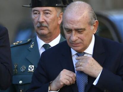  El ministro del Interior, Jorge Fern&aacute;ndez D&iacute;az.