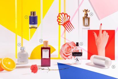 Explorer Ultra Blue, de Montblanc, Light Blue Eau Intense pour Homme, de Dolce & Gabbana, Earth, de Loewe, William, de Penhaligon’s, CK Everyone, de Calvin Klein, 212 NYC, de Carolina Herrera.