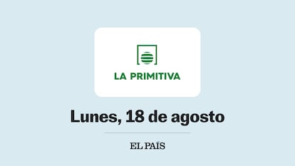 La Primitiva comprobar sorteo del lunes 18 de agosto de 2025