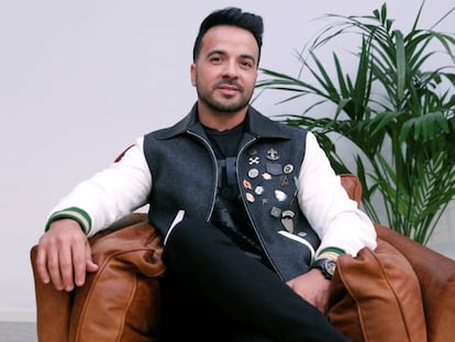 El músico puertorriqueño, Luis Fonsi, en un encuentro con la Agencia Efe, este martes en Madrid.