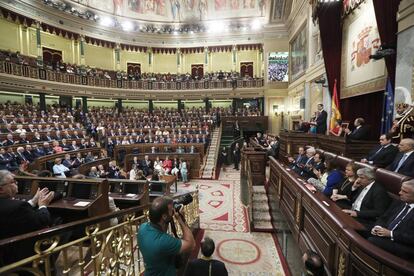 Sesión solemne en conmemoración del cuarenta aniversario de las Elecciones de 1977.