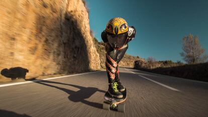 El descenso es una de las disciplinas más espectaculares de los World Roller Games.