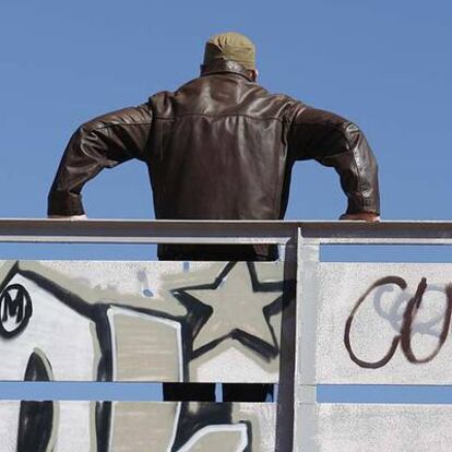 Cristóbal Toledo Gallego, en la ciudad donde cuenta los avatares de su vida.