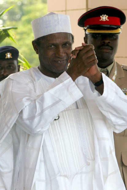 Umaru Yar&#39;Adua, en 2007.