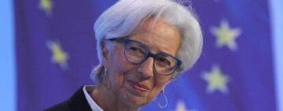 Christine Lagarde, presidenta del BCE.