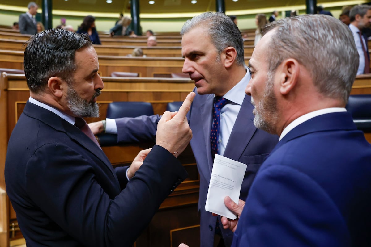 Abascal saca a Ortega Smith de la ejecutiva de Vox | España | EL PAÍS