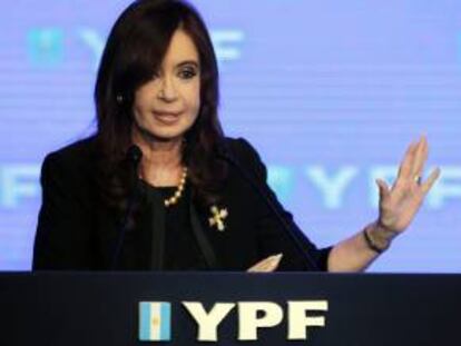 En la imagen, la presidenta de Argentina, Cristina Fernández. EFE/Archivo