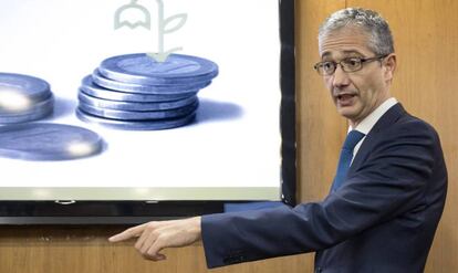 El gobernador del Banco de España, Pablo Hernández de Cos.