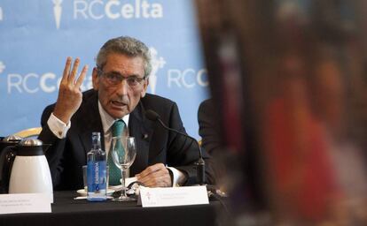 Mouriño, en rueda de prensa.