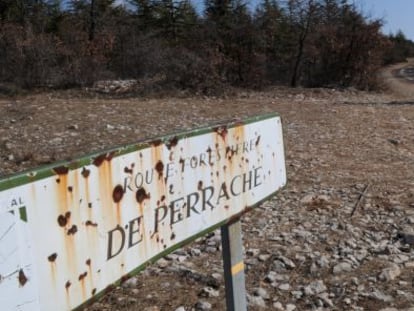 La Guardia Civil realizó rastreos en el Mont Ventoux (sureste de Francia), tras la búsqueda del cuerpo de Cordón.