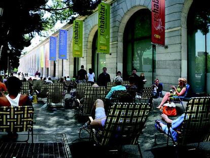 Versión madrileña (simulada) de un experimento de peatonalización.