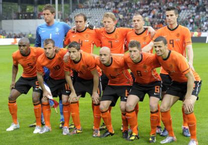 La selección de Holanda.
