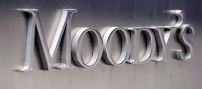 El logo de la agencia de medición de riesgos Moody's