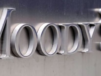 El logo de la agencia de medici&oacute;n de riesgos Moody&#039;s 