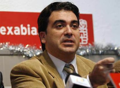 Rafael Bas, ayer, durante su conferencia de prensa en Xàbia.