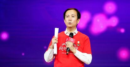 Daniel Zhang, CEO de Alibaba, el domingo.