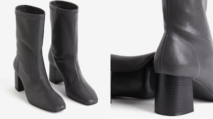 Botas de tacón, varios colores.