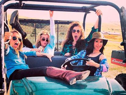 Pijas, coquetas y con escopetas