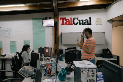 periódico digital Tal Cual en Caracas, Venezuela