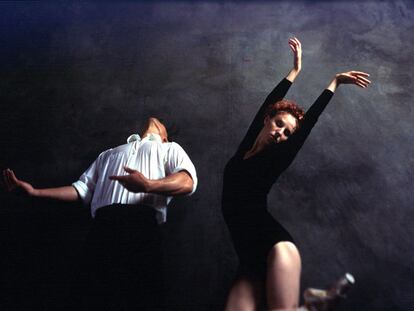 Los bailarines del grupo La La La Human Steps.
