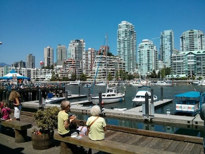 Vistas de la ciudad de Vancouver.
