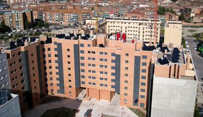 Vivienda en el Ensanche de Vallecas de Madrid.