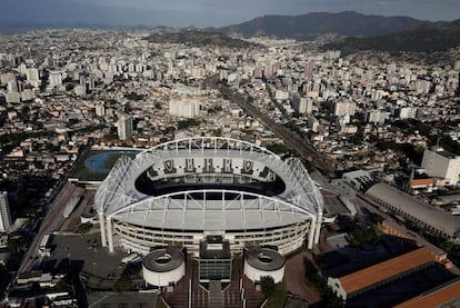 El estadio olímpico de Río de Janeiro, que ahora es gestionado por el club de fútbol Botafogo.