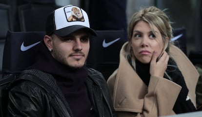 Mauro Icardi y Wanda Nara