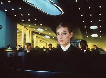 Uma Thurman, en una imagen de <i>Gattaca</i> (1997), de Andrew Niccol.