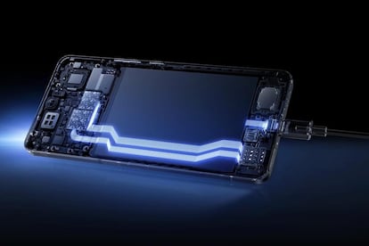 Refrigeración interior del realme GT 7